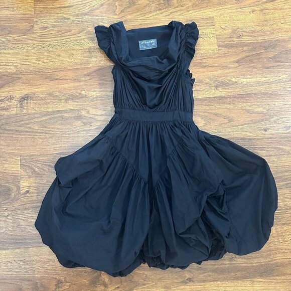 All Saints Dresses & Skirts - All Saints balloon hem draped mini dress